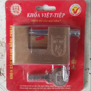 Khóa việt tiệp cầu ngang đồng 974