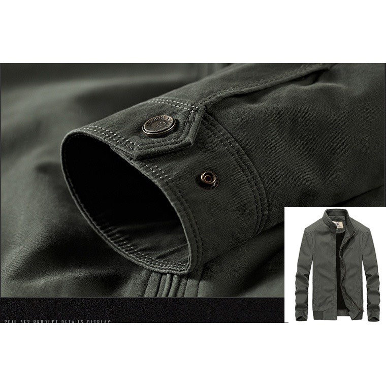 Áo Khoác Kaki Nam, Có Túi Trong Thời Trang PHLFashion.