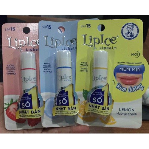 Son Dưỡng Không Màu Lip Ice 4.3g Lip Blam