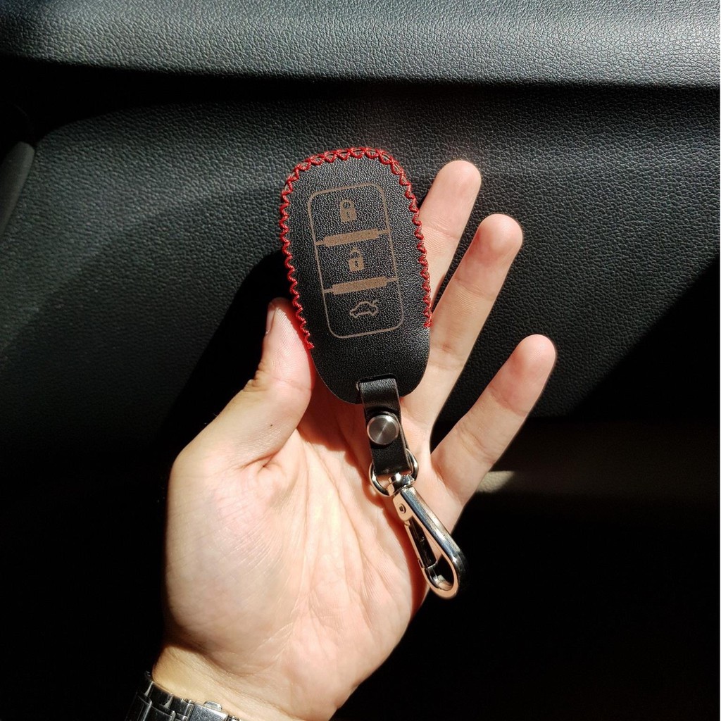 [Da Bò Tự Nhiên] Bao Da Chìa Khóa Smartkeys xe HYUNDAI ACCENT, KONA, SANTAFE.... Da Bò Nhiều Màu Sắc