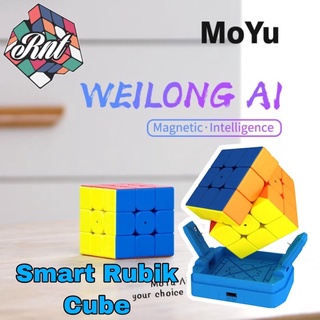 Rubik thông minh MoYu Weilong AI có nam châm, kết nối Bluetooth với Smartphone