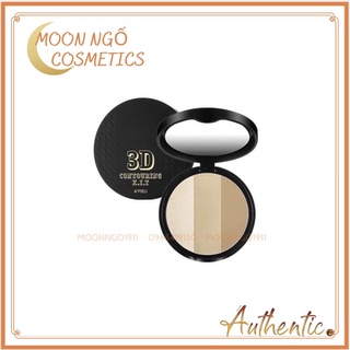 Phấn Tạo Khối 3 Ô Apieu 3D Contouring