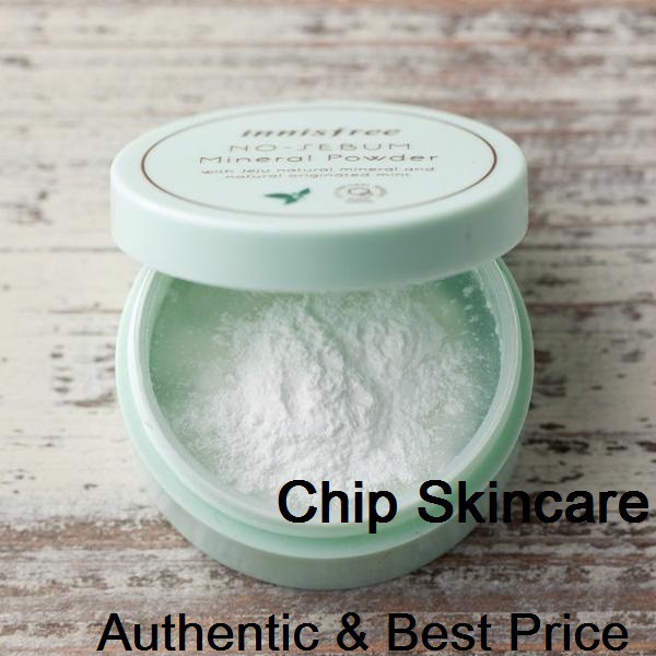 Phấn Phủ Bột Kiềm Dầu Innisfree No Sebum Mineral Powder Chip Skincare