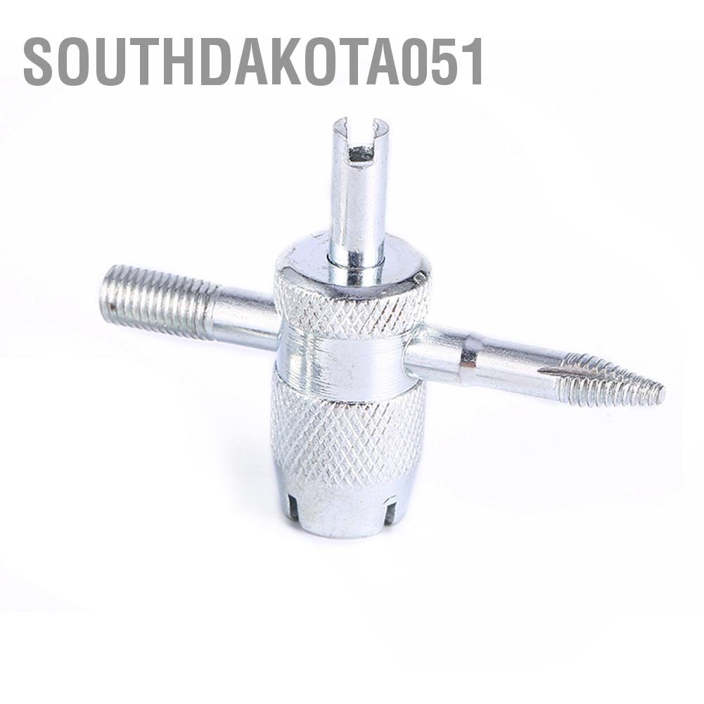 Southdakota051 Vít Van lốp  4 ‑ Way Công cụ sửa chữa lốp cho Car Bike Truck Tire Tua