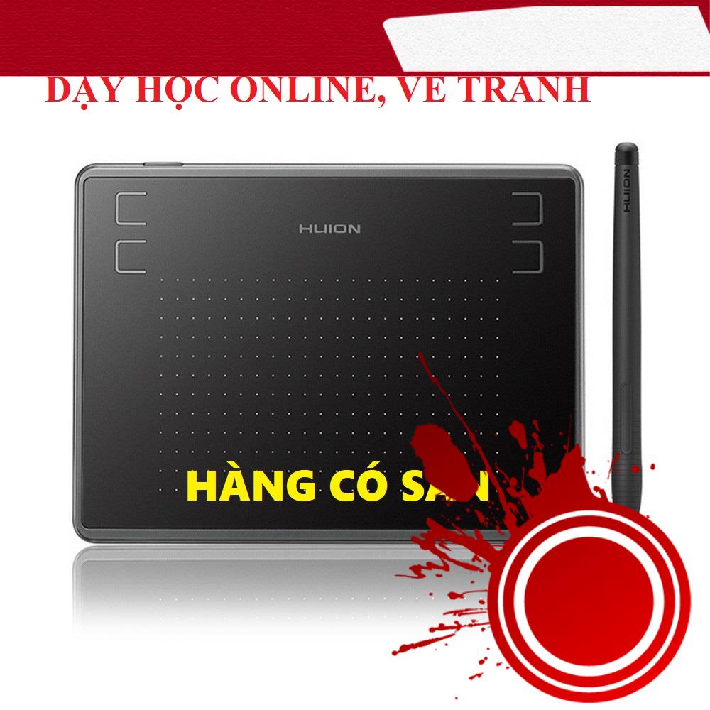 [ Hàng Hot ] Bảng vẽ điện tử HUION H430P dùng để dạy học online qua zoom, vẽ đồ họa