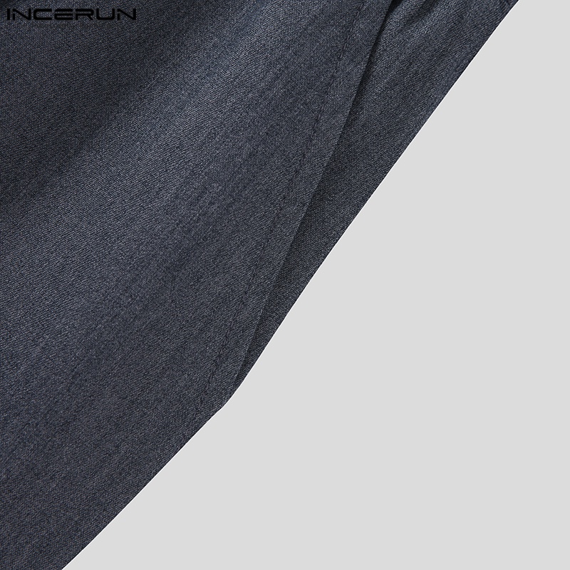 Áo ghile + quần short INCERUN thời trang lịch lãm cho nam