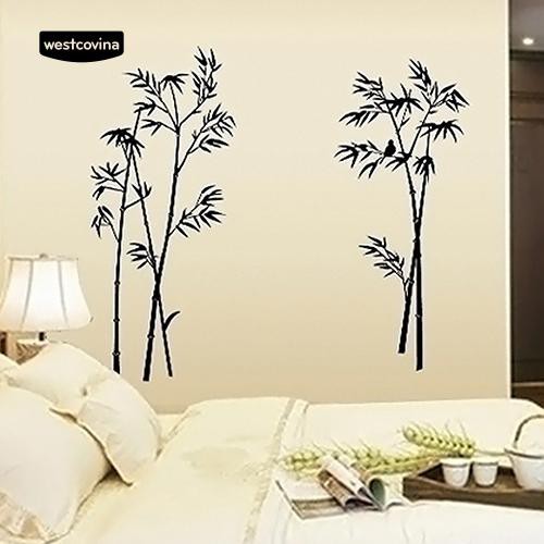 Sticker dán tường hình cây trúc