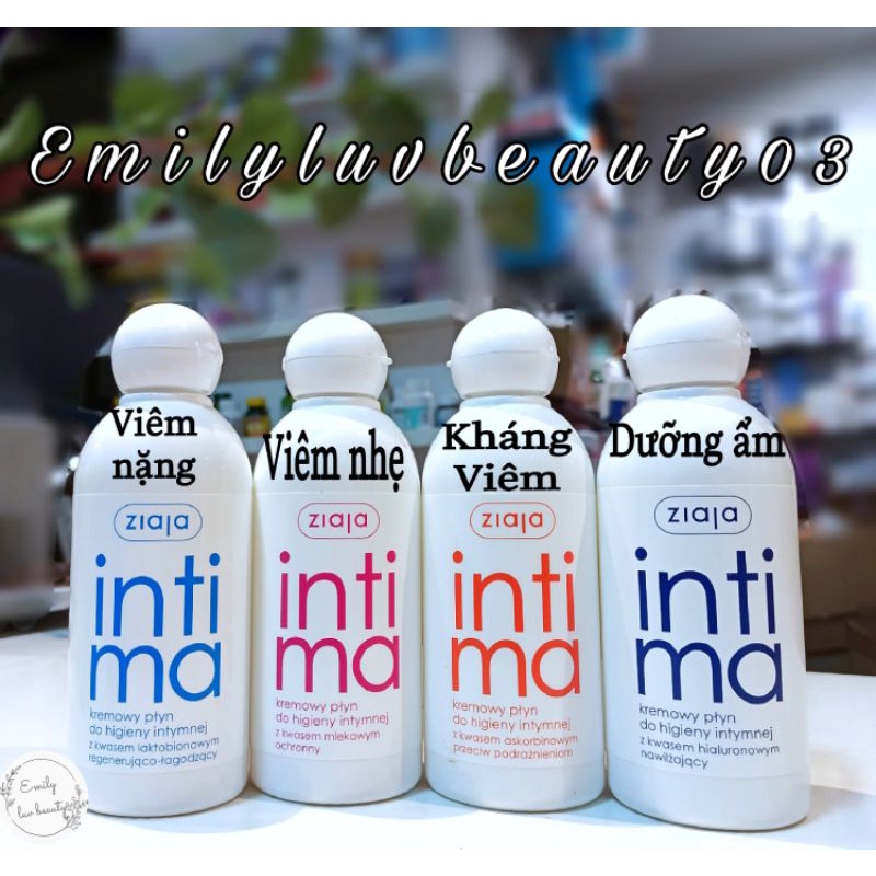 Dung dịch rửa vệ sinh dạng sữa Intima Ziaja [Shop che tên]