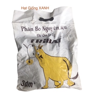 Phân bón hữu cơ/phân bò tribat 3dm3~1.5kg/Organic cow fertilizer tribat 3dm3~1.5kg