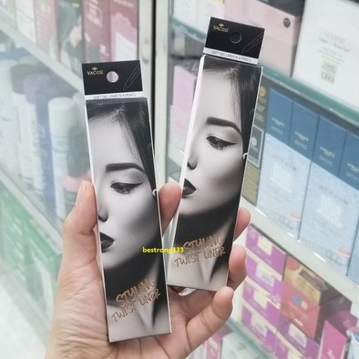 Chì Vặn Kẻ Mắt Dạng Gel Vacosi Styling Twist Liner 5ml (Đen)