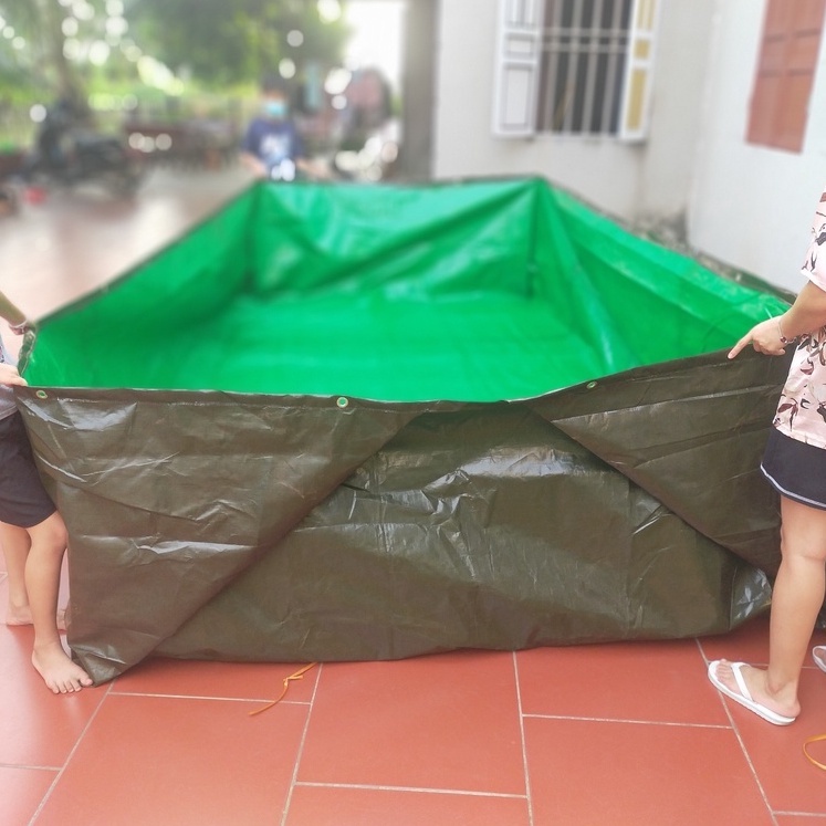 Bể Bạt Nuôi Ốc Lươn loại dày chất lượng cao Kích thước 2x1x1- 2x2x1- 3x2x1- 4x2x1- 5x2x1