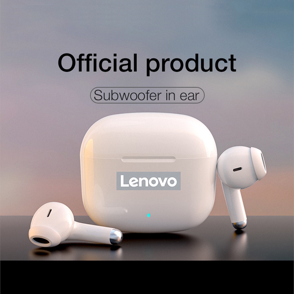 Tai nghe nhét tai chơi game không dây Lenovo LP40S Bluetooth 5.1 độ trung thực cao nhạy trọng lượng nhẹ