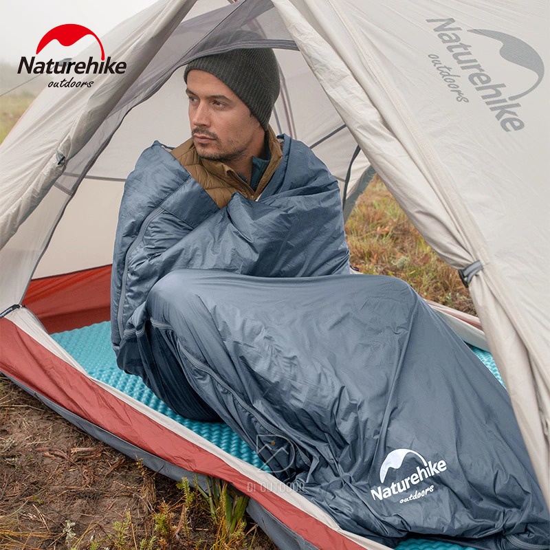 Túi Ngủ Văn Phòng Naturehike LW180, Túi Ngủ 3 Mùa , GHÉP ĐÔI, Chống Nước, Siêu Gọn, Siêu Nhẹ 700g - Đi Outdoor