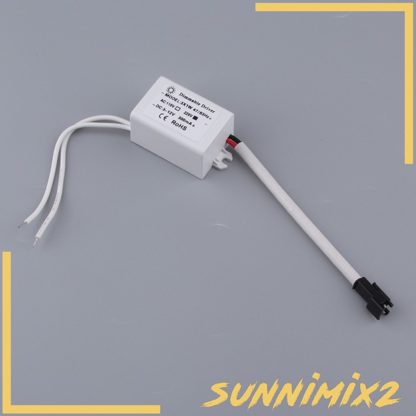 Bộ Nguồn Đèn Led Sunnimix2 Dc 3-12v 300ma 3x1w