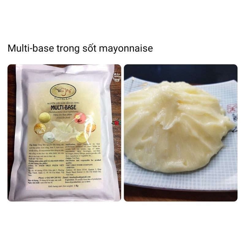 NGUYÊN LIỆU MULTI-BASE:  GÓI 200g