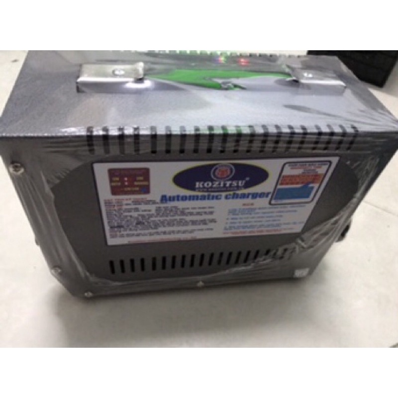 Bộ sạc ắc quy KOZITSU sạc 12v và 24v dòng 10A automatic changer