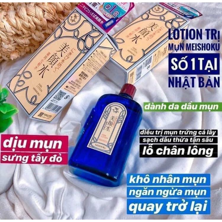 Nước hoa hồng  mụn Meishoku