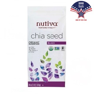 [HÀNG MỸ] Hạt Chia Seed Black - Gói 1.36kg