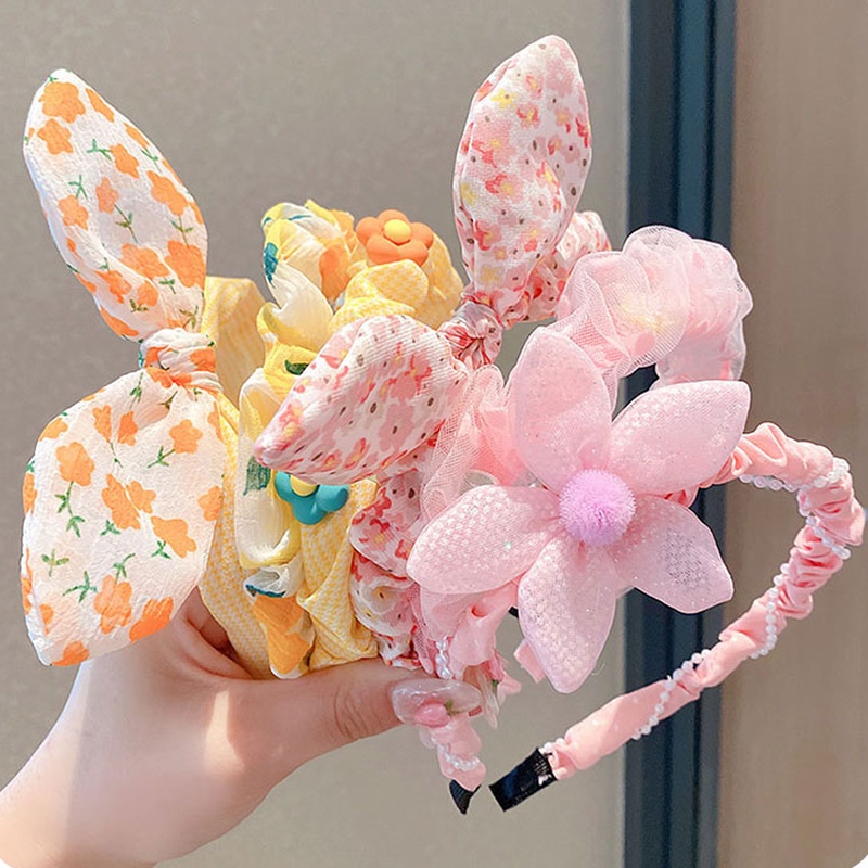 Set 3 Kẹp Tóc Kiểu Dáng Thời Trang Cho Bé
