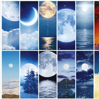 Lịch sử giá Bầu trời đêm tuyệt đẹp với ánh trăng tâm sự, hộp 32 bookmark  đánh dấu sách cập nhật 5/2023 - BeeCost