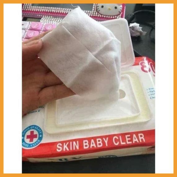 Gói khăn ướt Baby Thiên Phúc Vitamin E cho bé 100 tờ