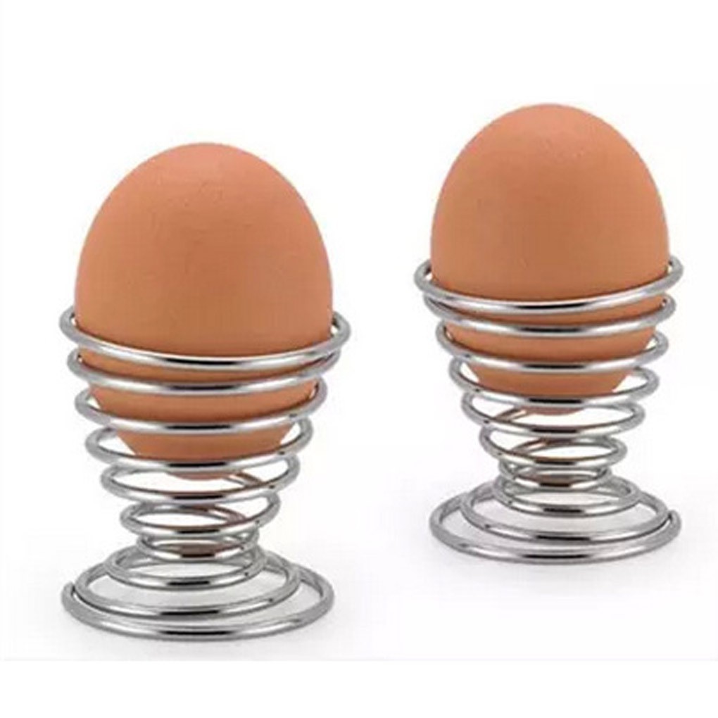 Đế đựng trứng luộc ăn sáng bằng kim loại cho nhà bếp