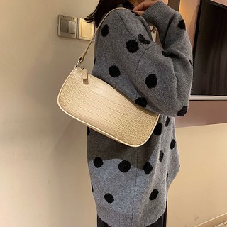 [HÀNG CHÍNH HÃNG] Túi Nữ Shoulder Bag Kẹp Nách Vân Da Rắn Thời Trang PARIS673