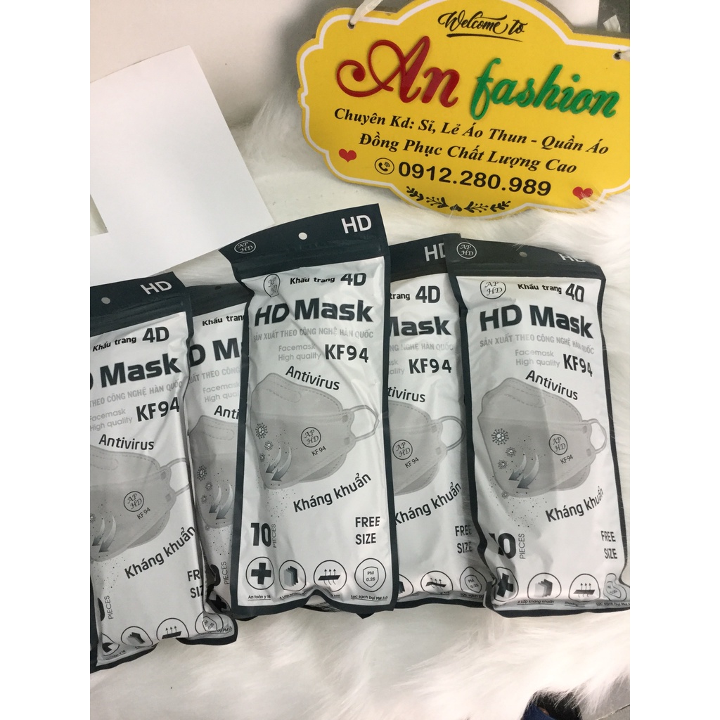 KHẨU TRANG KF94 AN PHONG - HÌNH THẬT 100%.