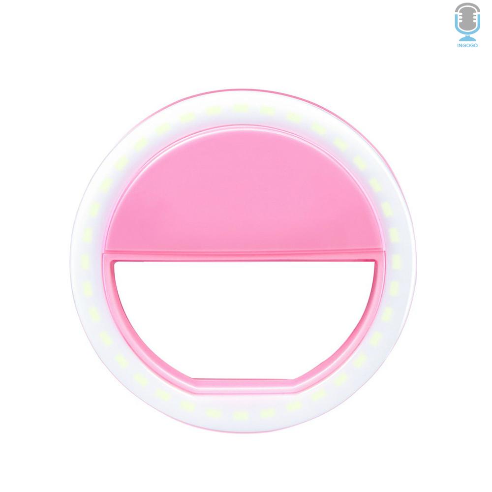 Đèn Led Tròn Kẹp Điện Thoại Hỗ Trợ Chụp Ảnh Selfie | BigBuy360 - bigbuy360.vn