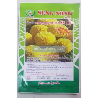 Hạt giống hoa Vạn Thọ Thái lùn f1 SN