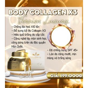Combo Body+Kem Face Collagen x3 Đông Anh chính hãng 100%