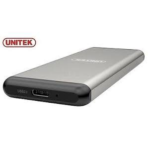 Box chuyển SSD M2 Sata sang ổ cứng di động Unitek Y-3365 chuẩn 3.0 (Xám)