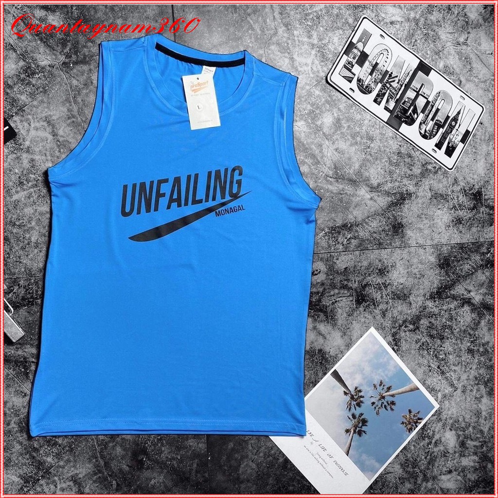 Áo ba lỗ nam, Áo tập gym chơi thể thao co giãn 4 chiều thấm hút mồ hôi nam tính tôn dáng | BigBuy360 - bigbuy360.vn