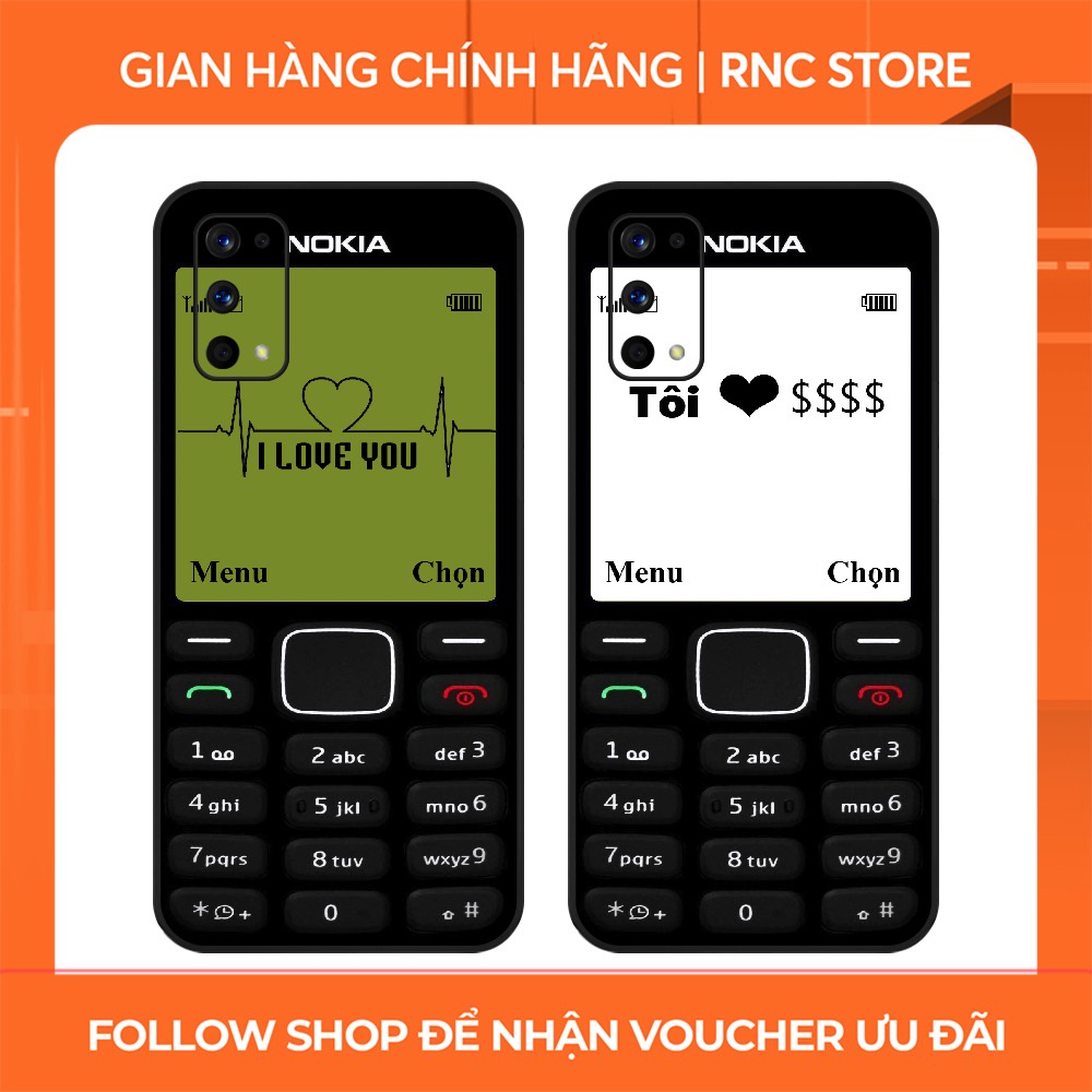 Ốp lưng Realme C2/Realme 5s/....dẻo cạnh vuông bảo vệ camera hình Nokia.