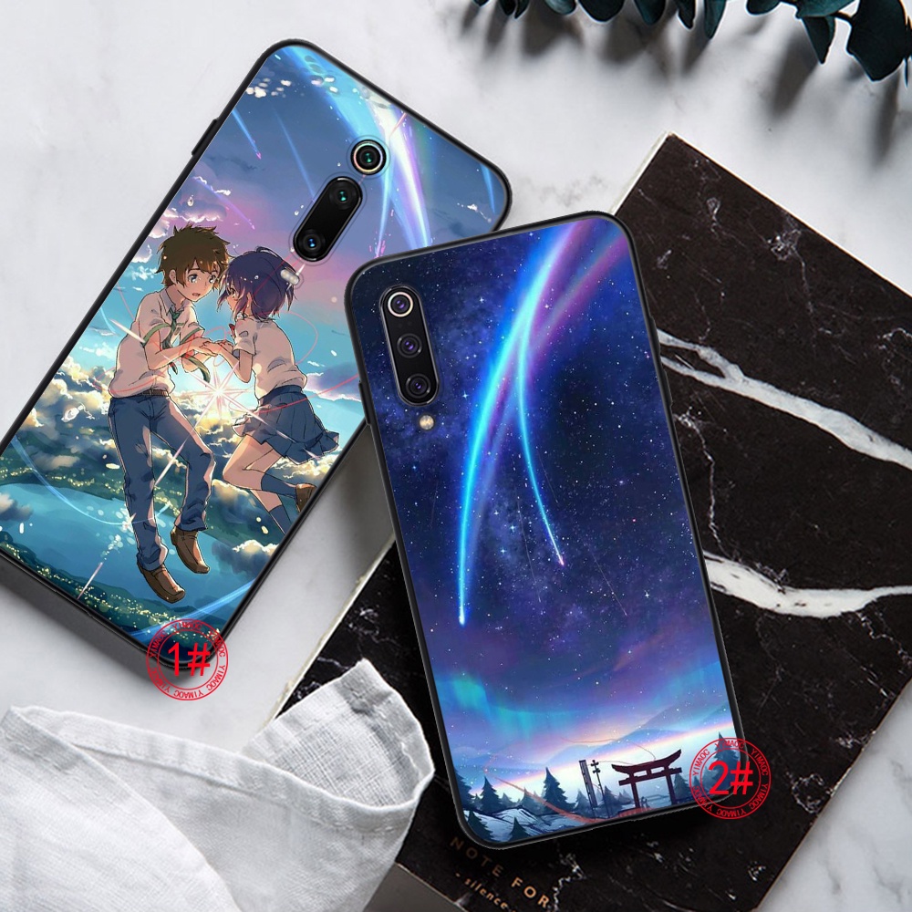 Ốp điện thoại mềm họa tiết Anime Your Name 1 125ypj Cho Xiaomi 8 Mi 10t Poco M3 9 Se 10 Lite
