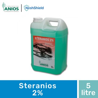 Dung Dịch Sát Khuẩn Steranios 2% Can 5L hàng chính hãng Anios