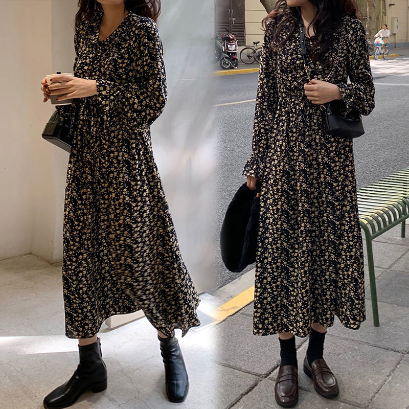 Chân Váy Hoa Thiết Kế Thanh Lịch Thời Trang Xuân Thu Cho Nữ | BigBuy360 - bigbuy360.vn