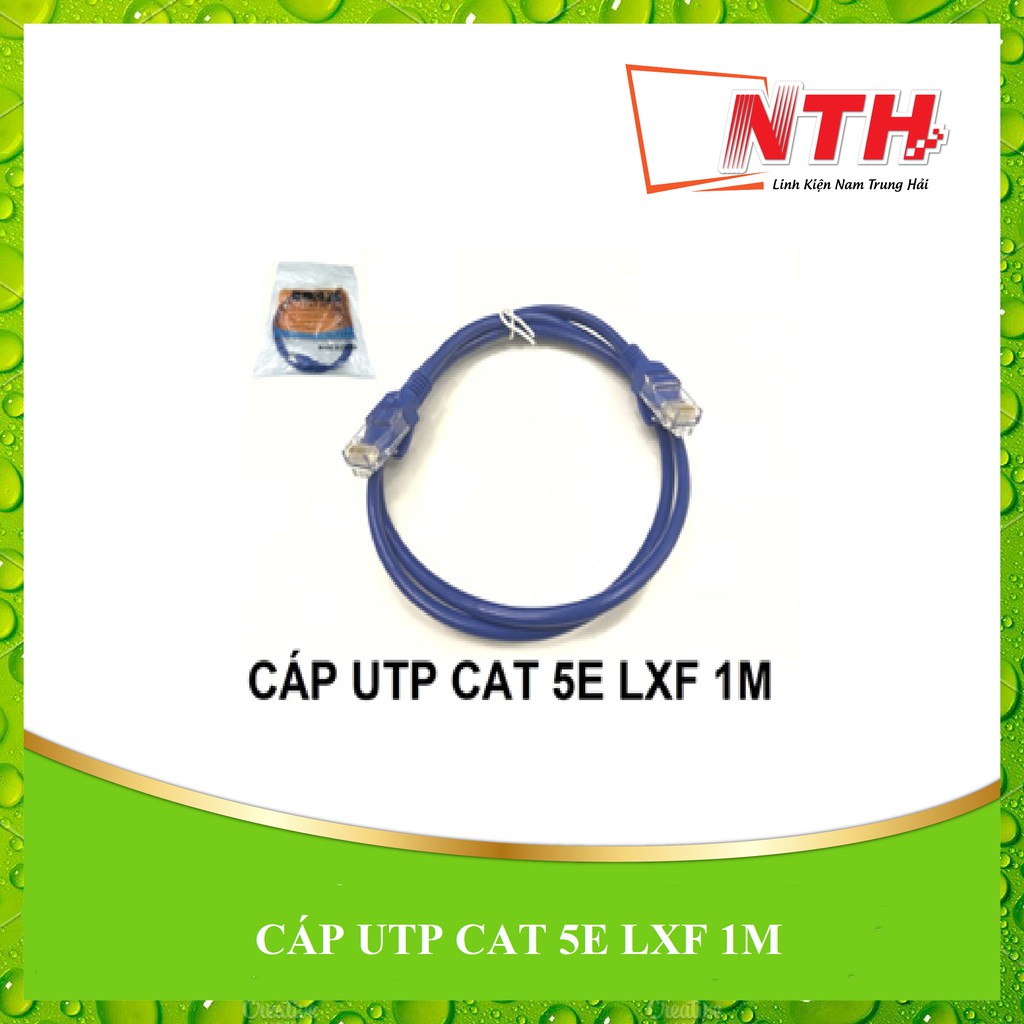 [NTH] CÁP UTP CAT 5E LXF 1M - 2M - 3M - 5M - 10M - 15M