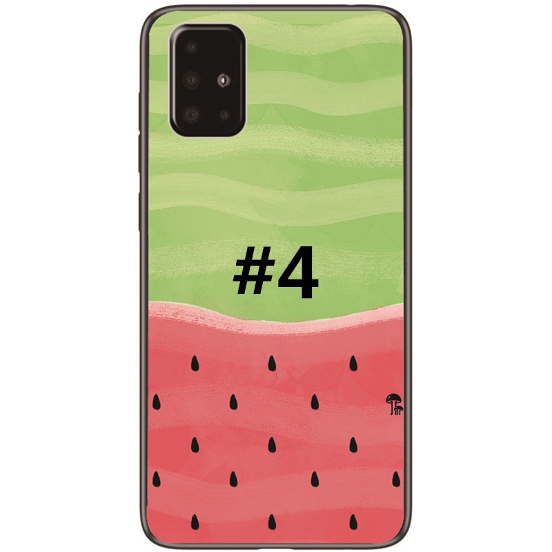 Ốp điện thoại TPU mềm in hình trái cây hoạt họa cho Samsung Galaxy A71/A51/A41/A31/A21/A11 | BigBuy360 - bigbuy360.vn