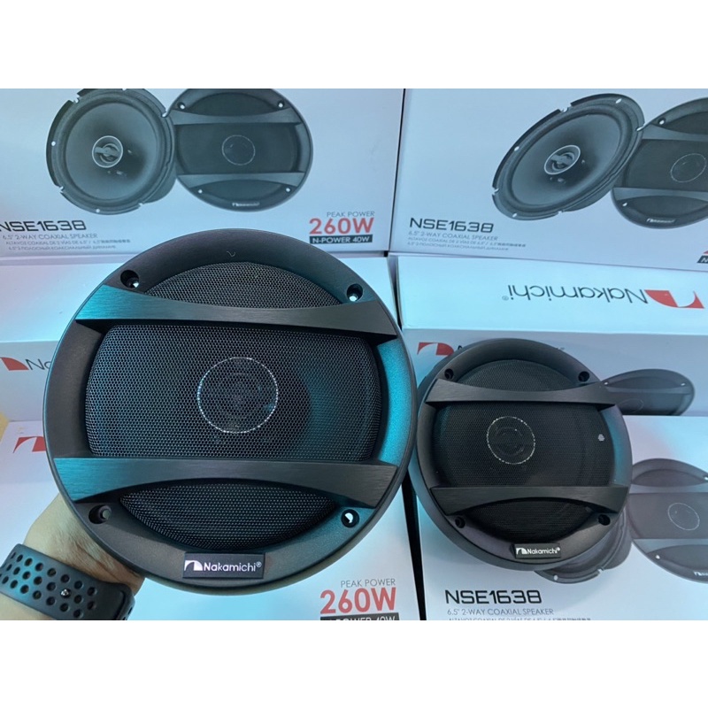 Loa Cánh Đồng Trục Nakamichi NSE 1638 6,5 ” 40W  gồm 2 loa cánh đồng trục âm thanh hay
