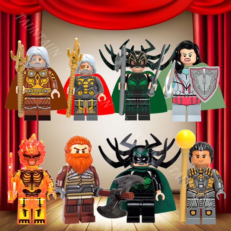 Mô Hình Lắp Ráp Lego Nhân Vật Thor Phim Marvel