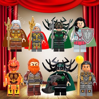 Mô Hình Lắp Ráp Lego Nhân Vật Thor Phim Marvel