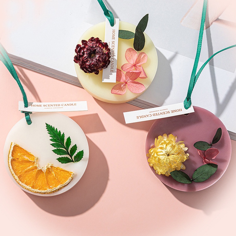 Sáp Thơm Có Dây Treo Phòng, Sáp Nến Thơm Hoa Khô Giúp Khử Mùi Tủ Quần Áo