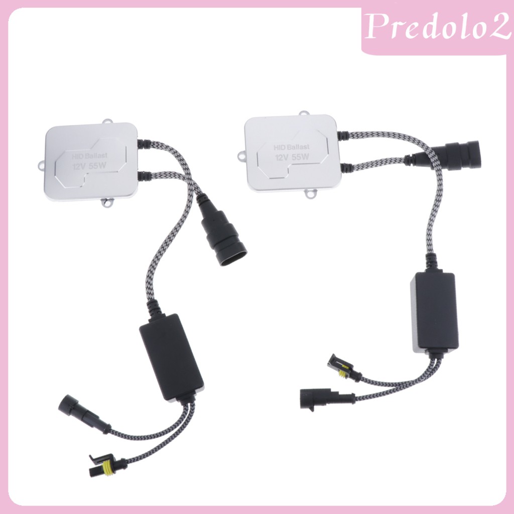 Bộ 2 Chấn Lưu Đèn Pha Xenon HID Ballast Điều Khiển Đơn Vị Với Igniter