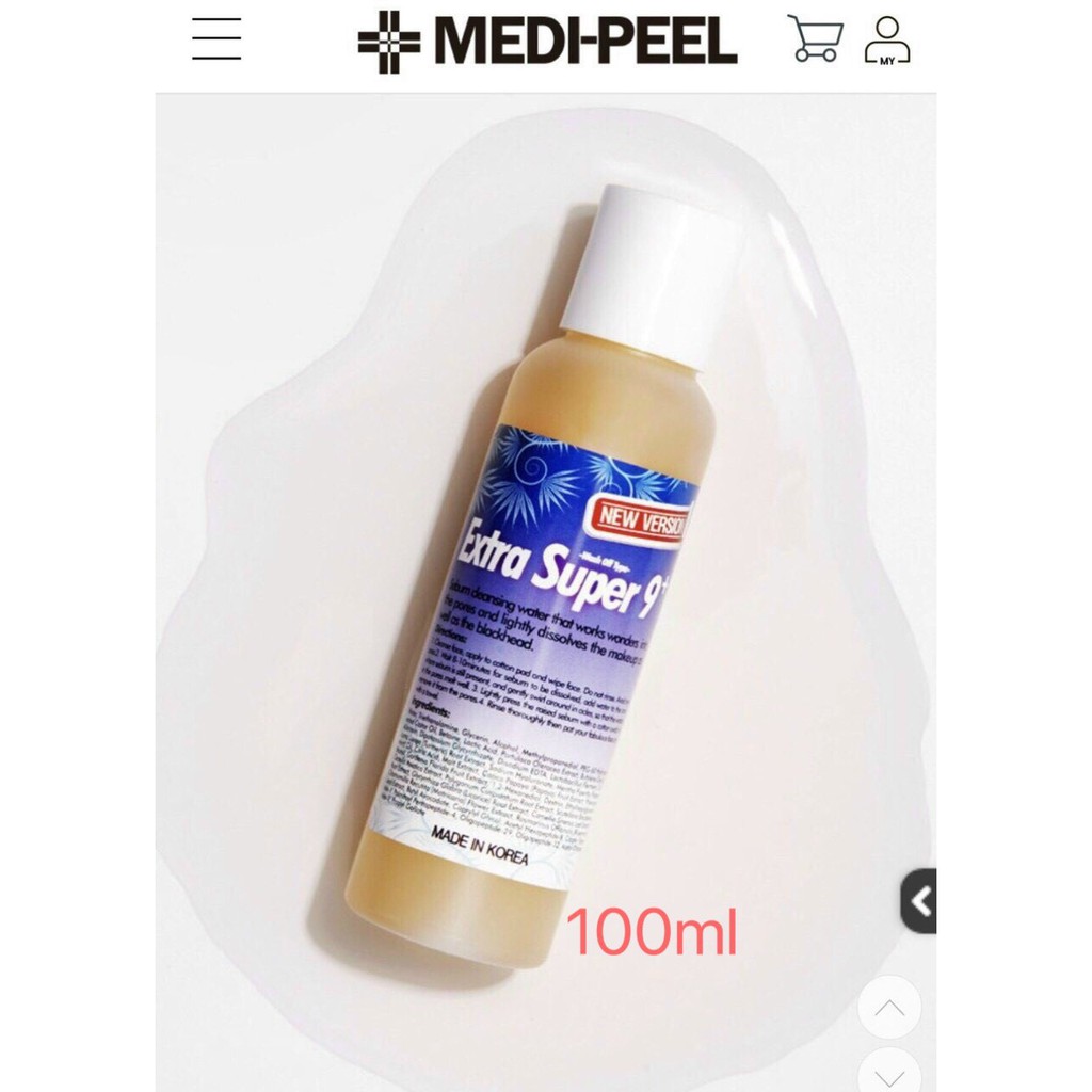 Ủ Mụn Medi-Peel Extra Super9- Mụn Cám Mụn Đầu Đen, Mụn Cám