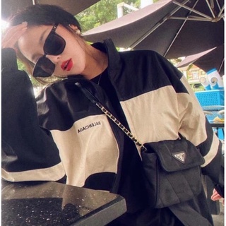 Túi đeo chéo nam/nữ Prada mini cá tính