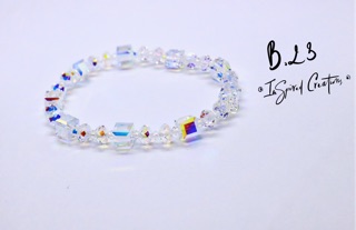 Vòng tay pha lê Swarovski handmade B.23