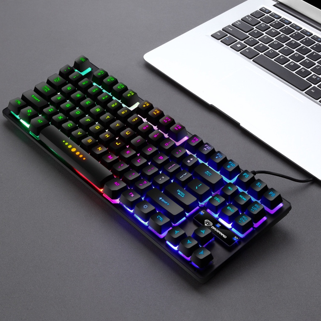 PO-Cho Laptop / PC,Bàn Phím Cơ GK-10 87 Phím