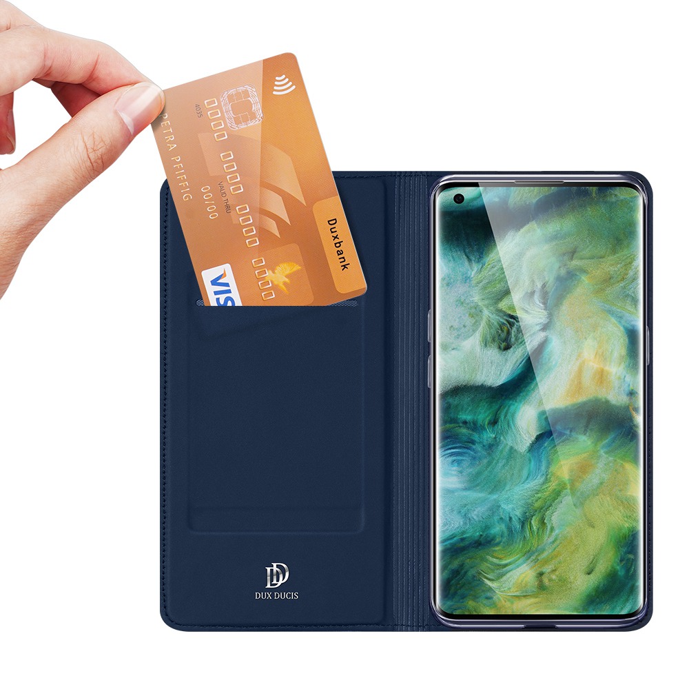 DUX DUCIS Bao Da Thiết Kế Thời Trang Tiện Lợi Cho Oppo Find X2