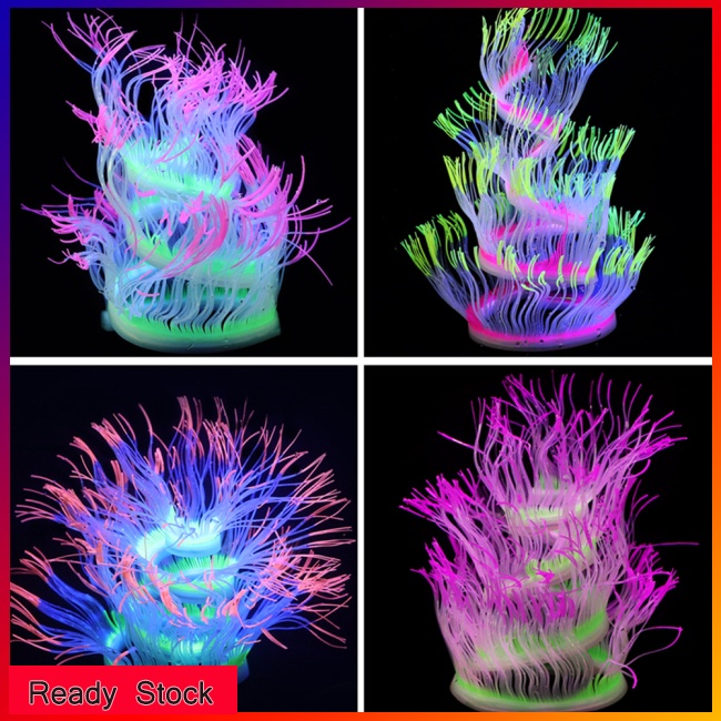 San Hô Silicone Nhân Tạo Trang Trí Bể Cá